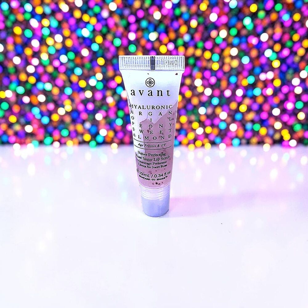 AVANT Velvet Perfecting Rose Sugar Lip Scrub Brand New Without Box 0.34 fl Oz
